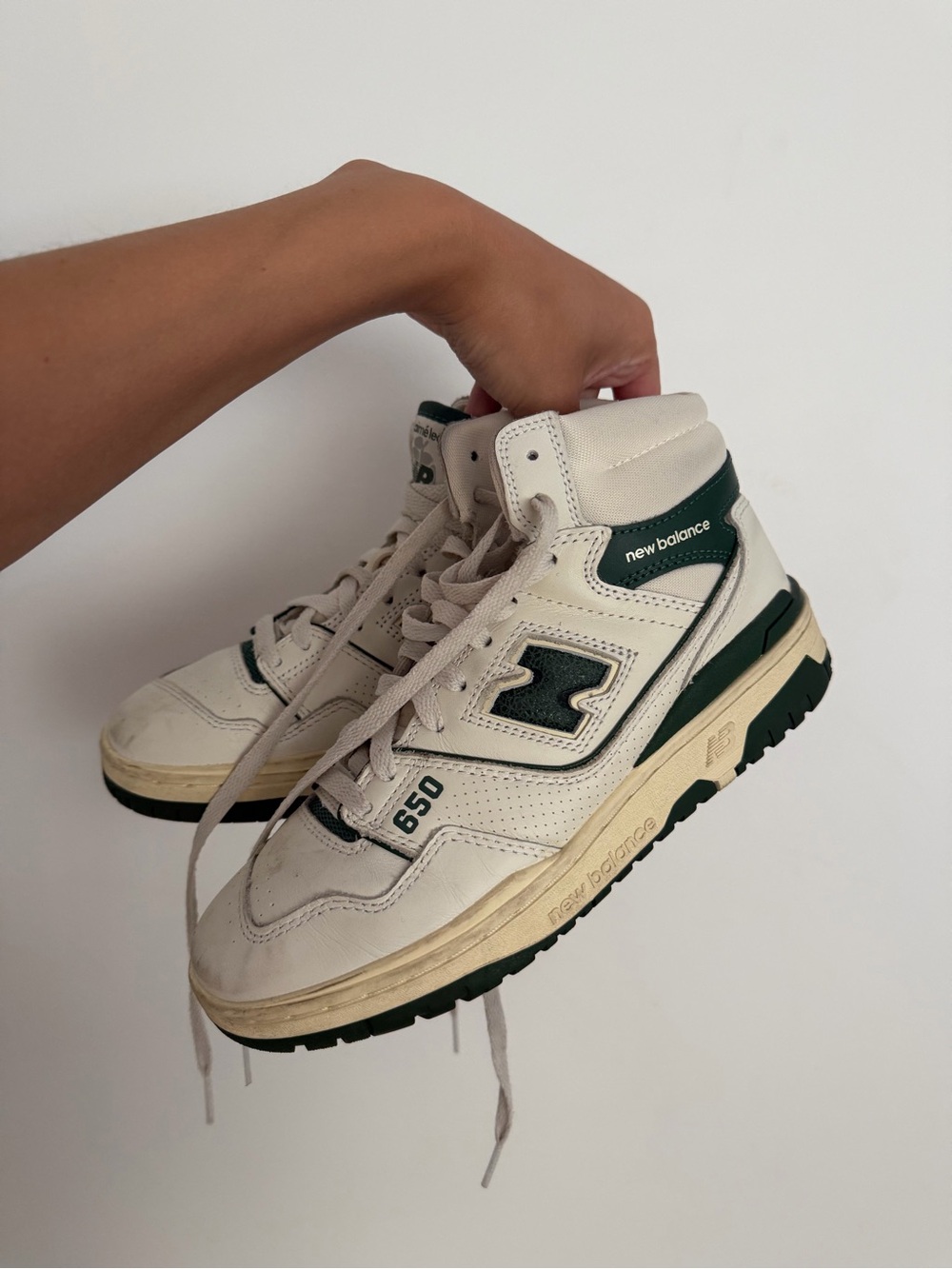 New Balance 650R Aime Leon Dore in Green
